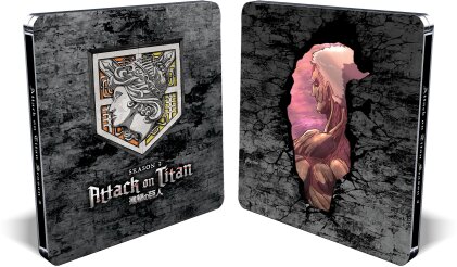 Attack on Titan - Season 3 (Limited Edition, Steelbook, 4 Blu-rays)