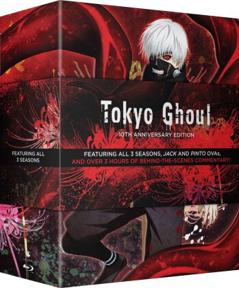 Tokyo Ghoul - The Complete Series (10th Anniversary Edition, 8 Blu-rays)