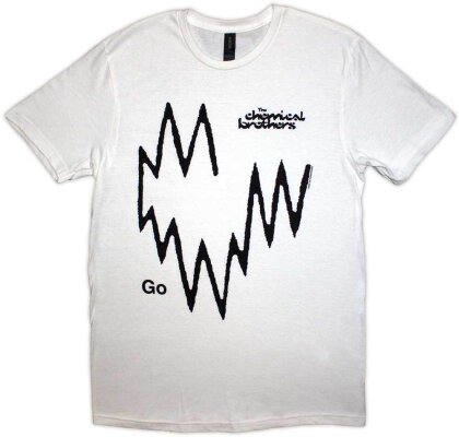 The Chemical Brothers Unisex T-Shirt - Go (White)