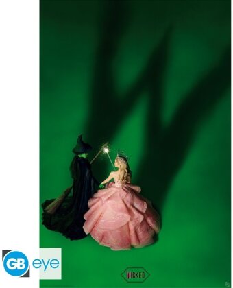 Poster - Teaser - Wicked - Roulé & filmé - 91.5 cm