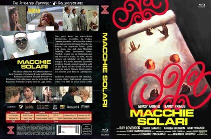 Macchie Solari (1975) (The X-Rated Eurocult Collection, Cover B, Édition Limitée, Mediabook, Blu-ray + DVD)