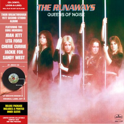 The Runaways - Queens Of Noise (2024 Reissue, Vinyl Look-A-Like, Édition Collector, Édition Limitée)