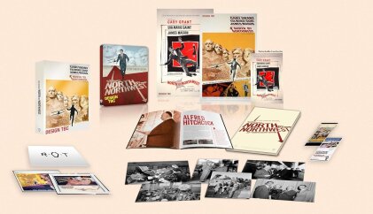 La mort aux trousses (1959) (+ Goodies, Limited Collector's Edition, Steelbook, 4K Ultra HD + Blu-ray)