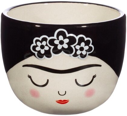 Frida Monochrom Mini Pflanzentopf
