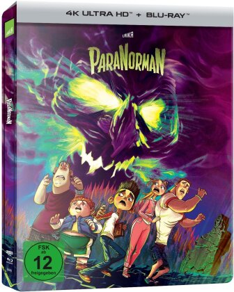 ParaNorman (2012) (Limited Edition, Steelbook, 4K Ultra HD + Blu-ray)