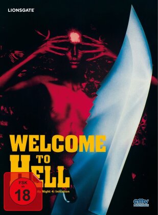 Welcome to Hell (1990) (Cover A, Limited Edition, Mediabook, Uncut, Blu-ray + DVD)