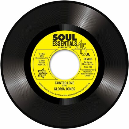 Gloria Jones & R. Dean Taylor - Tainted Love / There's A Ghost In My House (7" Single)