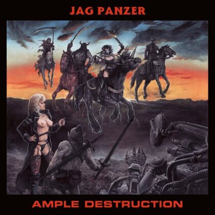 Jag Panzer - Ample Destruction (2024 Reissue, High Roller Records, Black Vinyl, 2 LPs)