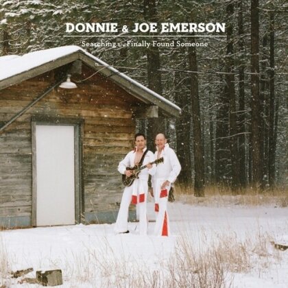 Donnie & Joe Emerson - Searching B/W Finally Found Someone (Blue Vinyl, 7" Single)