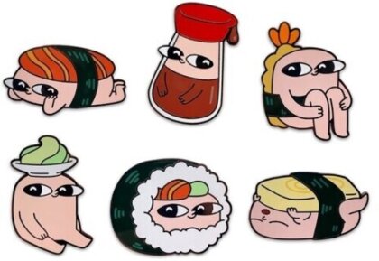 Youtooz - Ketnipz Sushi Pin Set