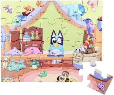 Bluey Holz Puzzle