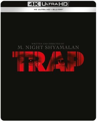 Trap (2024) (Limited Edition, Steelbook, 4K Ultra HD + Blu-ray)