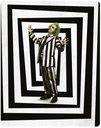 Beetlejuice Beetlejuice - Beetlejuice 2 (2024) (Cover 3, Edizione Limitata, Steelbook, 4K Ultra HD + Blu-ray)