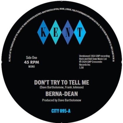 Berna-Dean - Don't Try To Tell Me (7" Single)