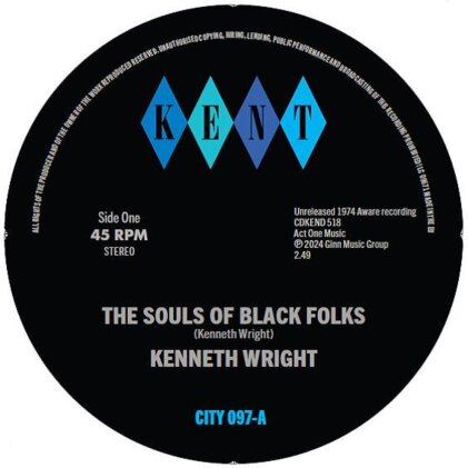 Kenneth Wright - The Souls Of Black Folks (7" Single)