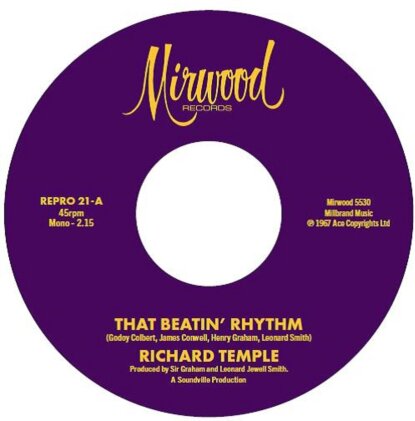 Richard Temple - That Beatin' Rhythm (7" Single)