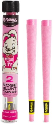 G-Rollz Thug for Life Pre-rolled Rose Blunts 2pcs