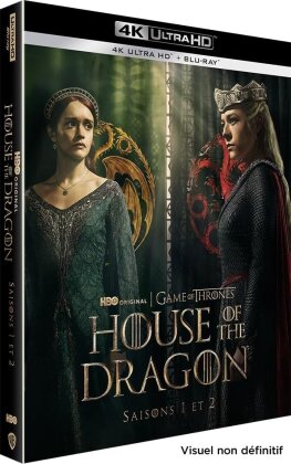 House of the Dragon (Game of Thrones) - Saisons 1 & 2 (8 4K Ultra HDs)