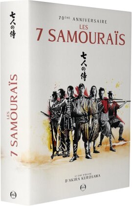 Les 7 samouraïs (1954) (Edizione 70° Anniversario, Edizione Limitata, 4K Ultra HD + 2 Blu-ray + Libro)