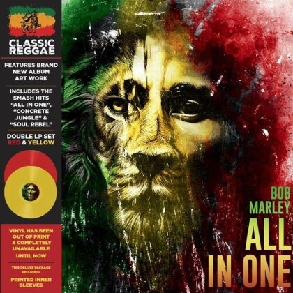 Bob Marley - All In One (Limited Edition, Yellow Vinyl, 2 LPs)