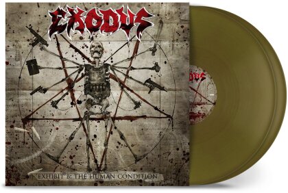 Exodus - Exhibit B: The Human Condition (2024 Reissue, Nuclear Blast, Gold Vinyl, 2 LPs)