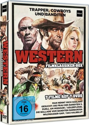 Western Filmklassiker-Box - Trapper, Cowboys und Banditen (7 DVDs)