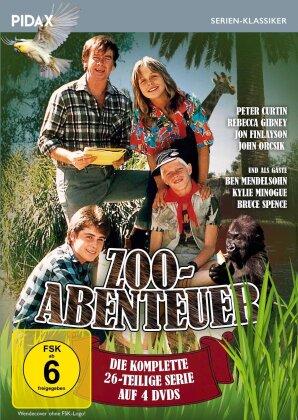 Zoo-Abenteuer - Die komplette 26-teilige Serie (Pidax Serien-Klassiker, 4 DVDs)