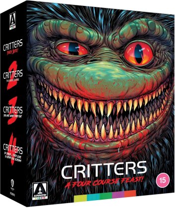 Critters 1-4 - A Four Course Feast! (Limited Special Edition, 4 Blu-rays)