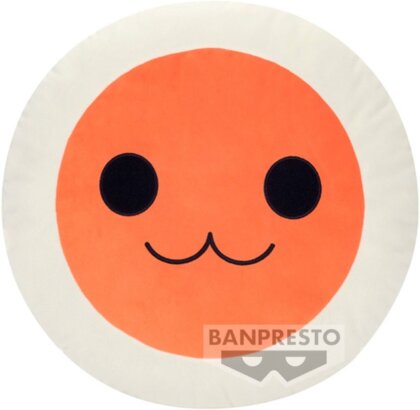 Peluche - Donkatsu Face Orange - Taiko no Tatsujin - 37 cm