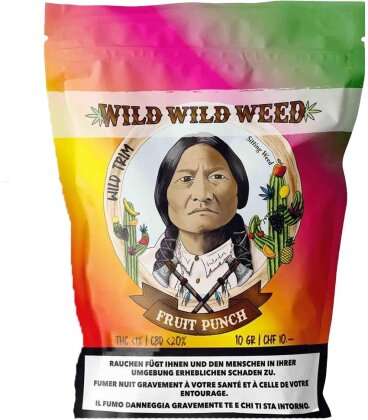 Wild Wild Weed - Fruit Punch Wild Trim Sitting Weed 10g