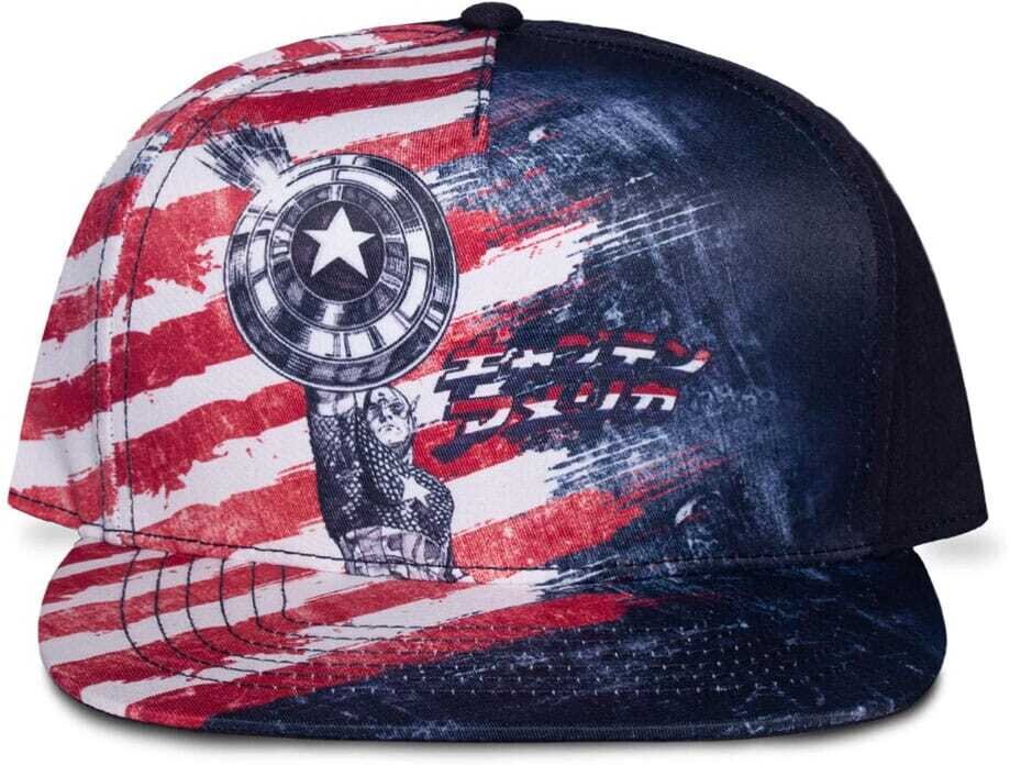 Captain America Brave New World Snapback Cap Captain
