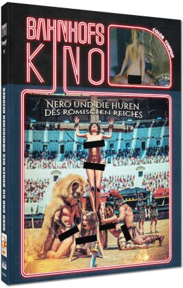 Nero und die Huren des Römischen Reiches (1982) (Cover A, Bahnhofskino, Édition Limitée, Mediabook, Blu-ray + DVD)