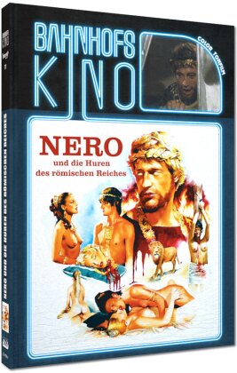 Nero und die Huren des Römischen Reiches (1982) (Cover B, Bahnhofskino, Edizione Limitata, Mediabook, Blu-ray + DVD)