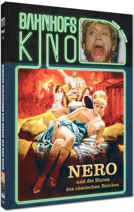 Nero und die Huren des Römischen Reiches (1982) (Cover C, Bahnhofskino, Edizione Limitata, Mediabook, Blu-ray + DVD)