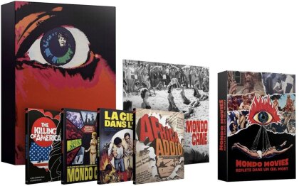 Mondo Movies - Mondo cane / Adieu Afrique / La cible dans l'oeil / The Killing of America (4 Blu-rays + LP)