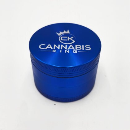 Cannabis King Grinder Blue XL 5parts 60mm