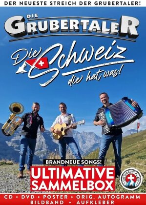 Die Grubertaler - Die Schweiz die hat was! - Ultimative Sammelbox (CD + DVD)