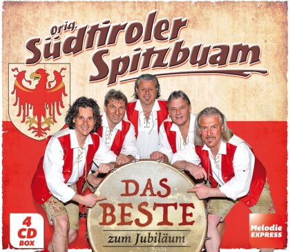 Original Südtiroler Spitzbuam - Das Beste zum Jubiläum (4 CD)