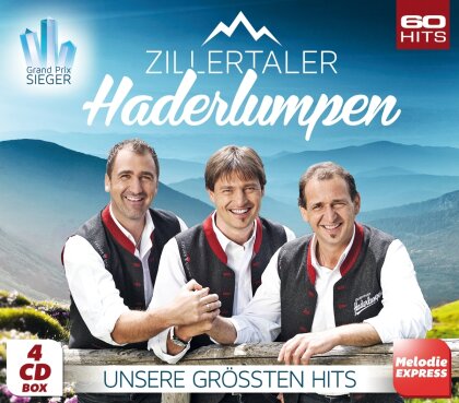 Zillertaler Haderlumpen - Unsere größten Hits (4 CDs)