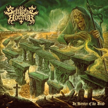 Sentient Horror - In Service Of The Dead (Green Vinyl, LP)