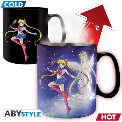 SAILOR MOON - Mug Heat Change - Sailor&Chibi