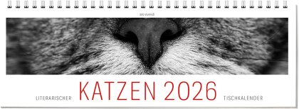 Tischkalender Katzen 2026