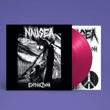 Nausea (NYC) - Extinction (2024 Reissue, Svart Records, Pink Vinyl, LP)