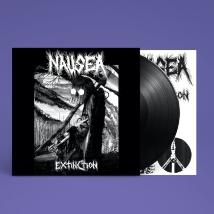 Nausea (NYC) - Extinction (2024 Reissue, Svart Records, LP)