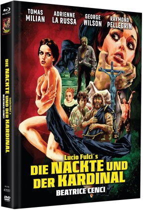 Die Nackte und der Kardinal (1969) (Cover G, Wattiert, Limited Edition, Mediabook, Blu-ray + DVD)