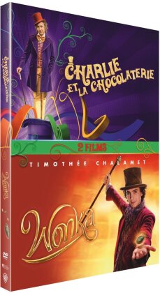 Charlie et la chocolaterie (1971) / Wonka (2023) (2 DVD)