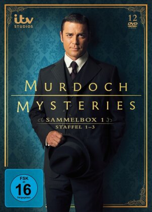 Murdoch Mysteries - Sammelbox 1 - Staffel 1-3 (12 DVDs)