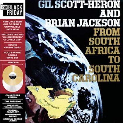 Gil Scott-Heron - From South Africa To South Carolina (Black Friday 2024, Gold/White Vinyl, 2 LPs)