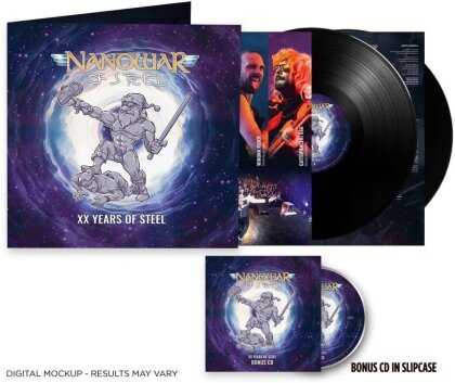 Nanowar Of Steel - XX Years of Steel (Gatefold, 2 LPs + CD)