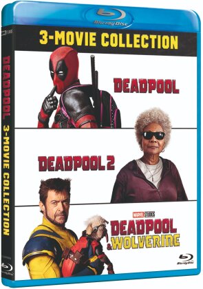 Deadpool: 3-Movie Collection - Deadpool (2016) / Deadpool 2 (2018) / Deadpool & Wolverine (2024) (3 Blu-ray)